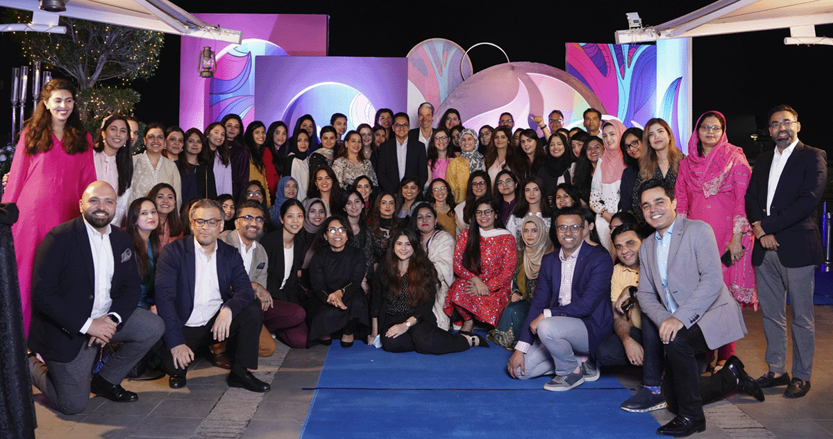 Group photo of PepsiCo Pakistan employees